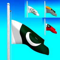 Flags of PAKISTAN - Animated collection