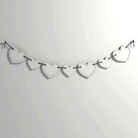 Heart shape garland
