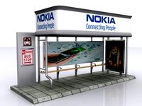Bus stop Shelter usa