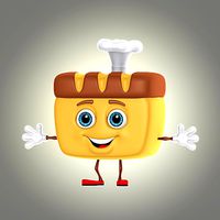 cartoon bread 2