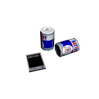 Low Poly C-type Battery and Phone Battery
