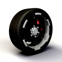 Wheel Alloy Ion 182 rims and tyre