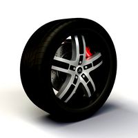 Wheel Lorenzo WL026 rim and tyre