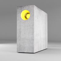 Concrete table light 2