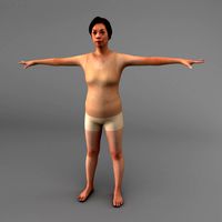 A Rigged Middle-aged Woman
