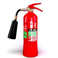 CO2 fire extinguisher