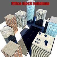 Office block buildings