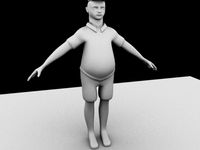 MAN 3D Model
