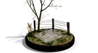 Outdoor Diorama Scene