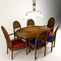 Dining Table Vray