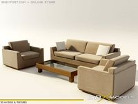 Modern Living 11 3D Model