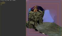 A group of stone model value 3D model 666