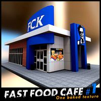 Fast Food Cafe #1