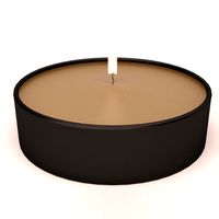 Tea Light Candle With Flame