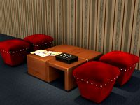center table with ottoman.max