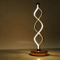 Modern Spiral Table Lamp
