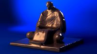 SITTING BUDHIST