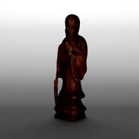 Monastic Scanned Sculpture