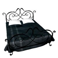 Wrought Iron Bed 4