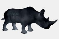 Detailed Rhino Base Mesh