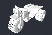 LEGO tri-bike