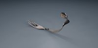 Deforming Table Fork