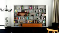 B&B bookcase 31 with books - 400x236x25/56 cm - N.01 in M4D Vol.11