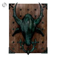 door knocker bull