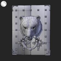 door knocker bear