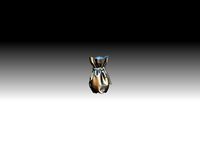 cnc printable cash money bag dollar highpoly