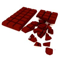 Broken Chocolate Bar Milk