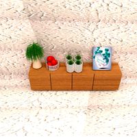 living corner table