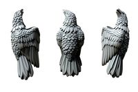 eagle insert on leather or rubber
