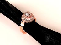 women's diamond ring STL 3D model