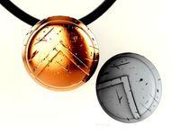 the pendant is the shield of Sparta