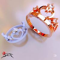 gold crown ring