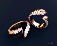 ring with stones