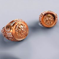 men's ring with diamonds