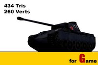 PANTERA tank lowpoly