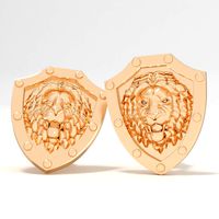 lion cufflinks