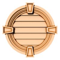 Round Louver 2 - 24 inch