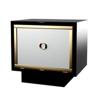 Ivory Mono Bedside Table