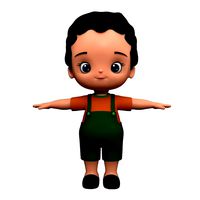 Cartoon Cute Boy