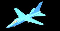 Panavia Tornado Aircraft Solid Assembly Model