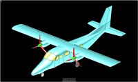 Vulcanair Aviator Aircraft Solid Assembly Model