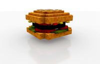 Minecraft Burger