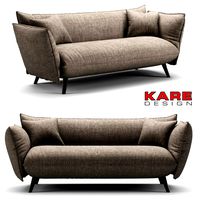 Kare Sofa Molly Cliff 3-Seater