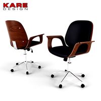 Office Chair Kare Design Patron Walnut