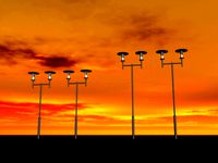 Double Street light fixture