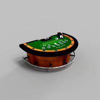 blackjack table casino 3d